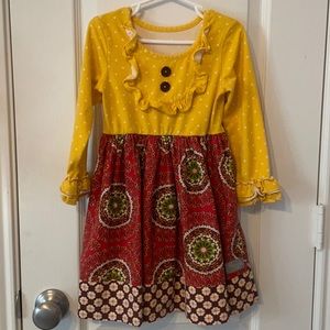 Eleanor Rose Give Thanks Rhonda Long Sleeve Dress